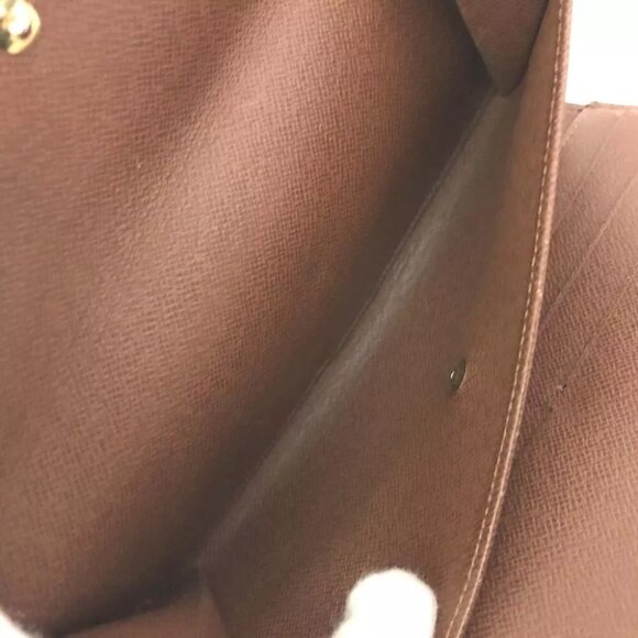 557220AY (L3) Louis Vuitton Wallet Long Brown Monogram - Picture 6 of 9